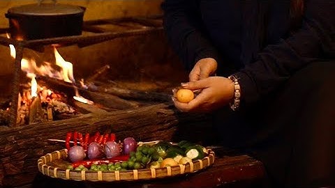 Cà Đắng Giã món ăn dân dã của người Tây Nguyên