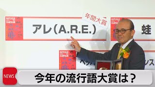 新語・流行語大賞に「アレ（A.R.E.）」（2023年12月1日）