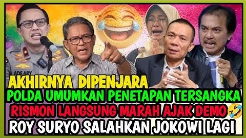TERBONGKAR ‼️BOCORAN PENETAPAN TERSANGKA..!! ROY SURYO & RISMON NGAMUK KARENA AKAN MASUK PENJARA 😂
