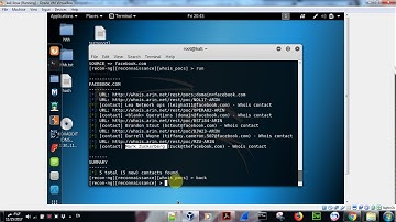 Using The Open source Reconnaissance Tool Recon ng to Gather Personnel Information