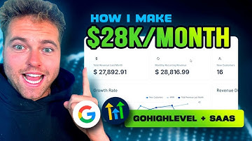 how i make 28k/month with GoHighLevel SaaS