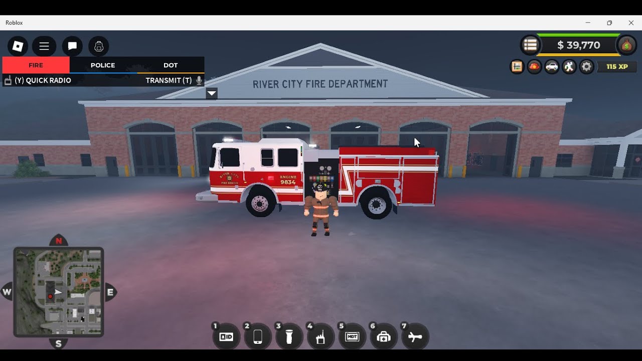 Becoming A Firefighter In Liberty County Roblox YouTube 