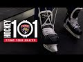 How to tie your skates ⛸️ | Hockey 101