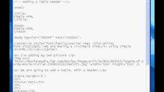 HTML Lesson 6