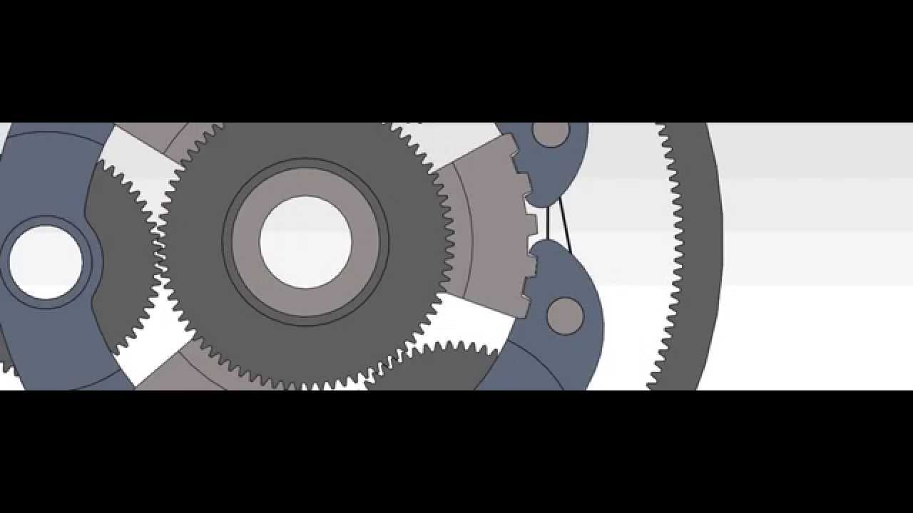 Планетарная передача с тросовым соединением - YouTube