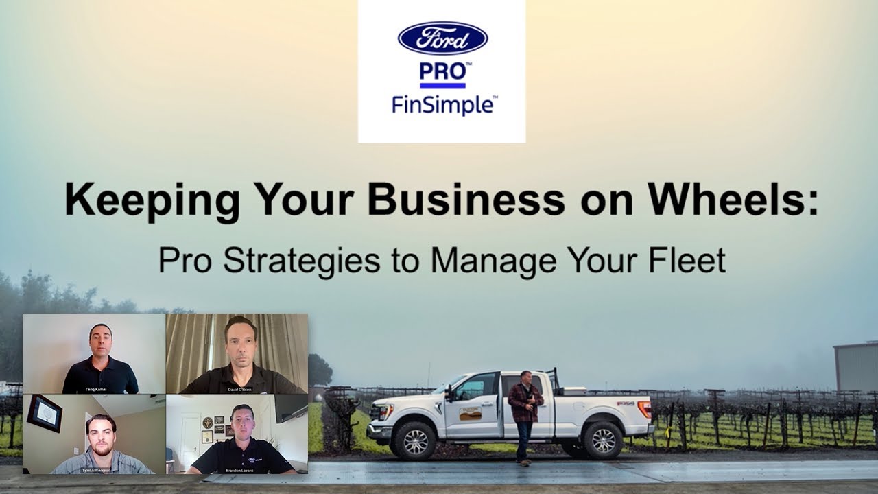 Ford Pro Strategy Keeping Your Business On Wheels: Pro Strategies to Manage Your Fleet ...