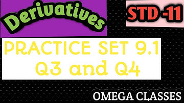 Class11 Differentiation exercise 9.1part-4| Maharashtra board| Class 11 Differentiation