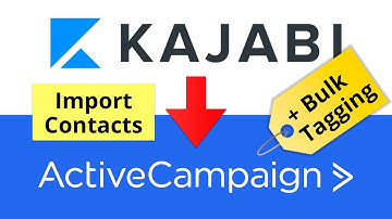 Importing & Bulk Tagging Contacts In Active Campaign (From Kajabi)