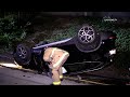 Solo-Vehicle Rollover Crash on I-805 Transition Ramp | San Diego