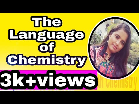 The language of Chemistry in hindi | Class-7th | Part-1 | ICSE |