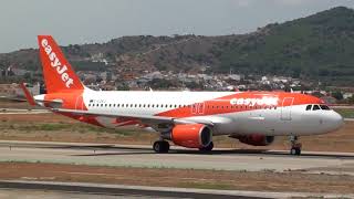 Easyjet Airbus 320 G-Ezrj Taxing Malaga Lemg