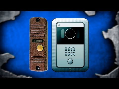 Подключение вызывной панели домофона