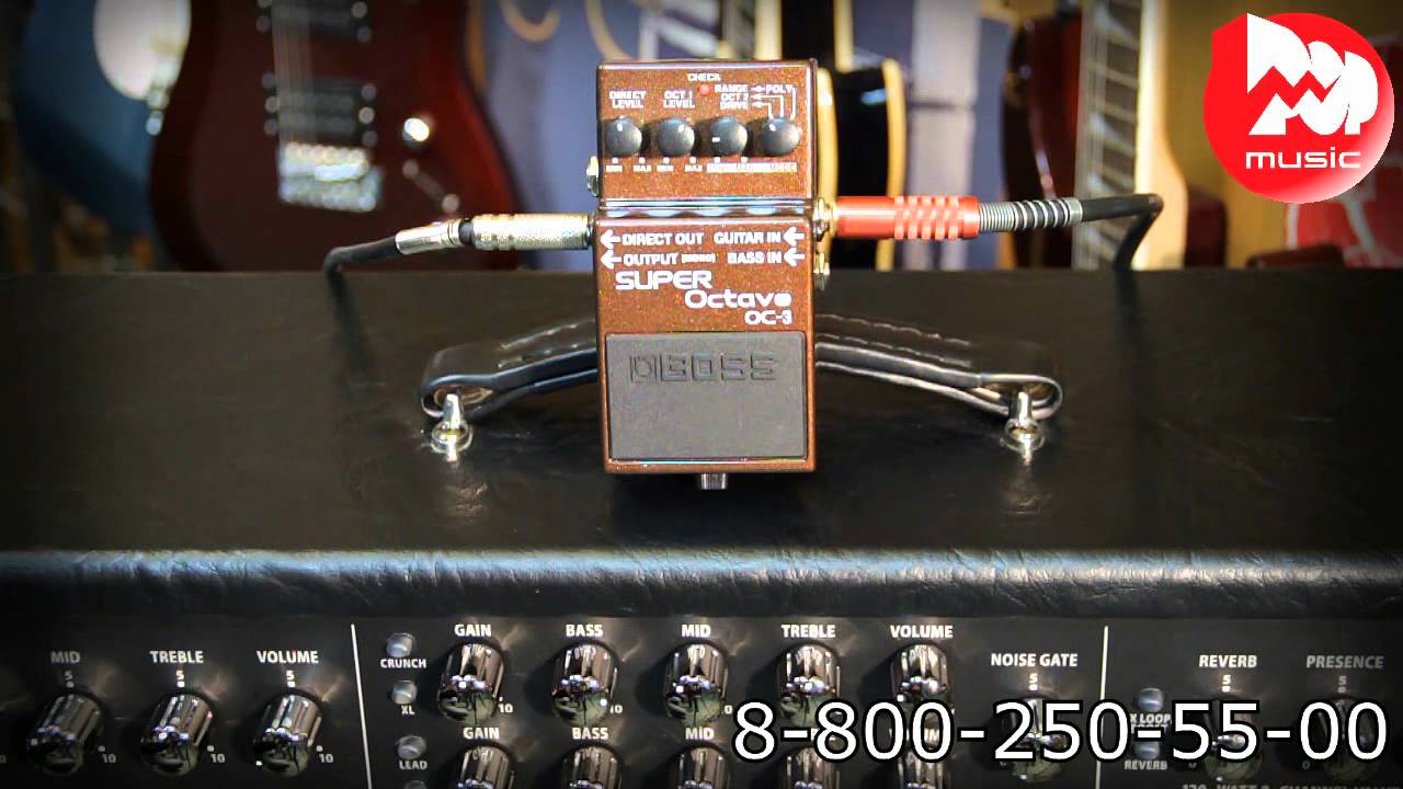 BOSS OC-3 Guitar Effect - YouTube