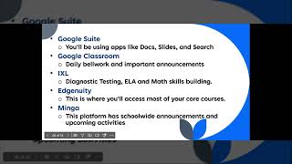 Edge HS Distance Learning Quick Guide Video '25-'26