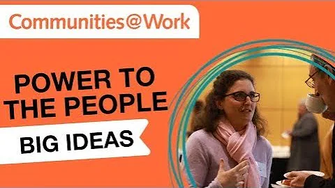 Community Development | Power to the People Conference Canberra: Big Ideas