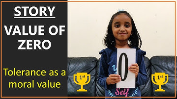 Story of Zero | Value of Zero | Storytelling for kids | Tolerance | Competition Prize Winning Story