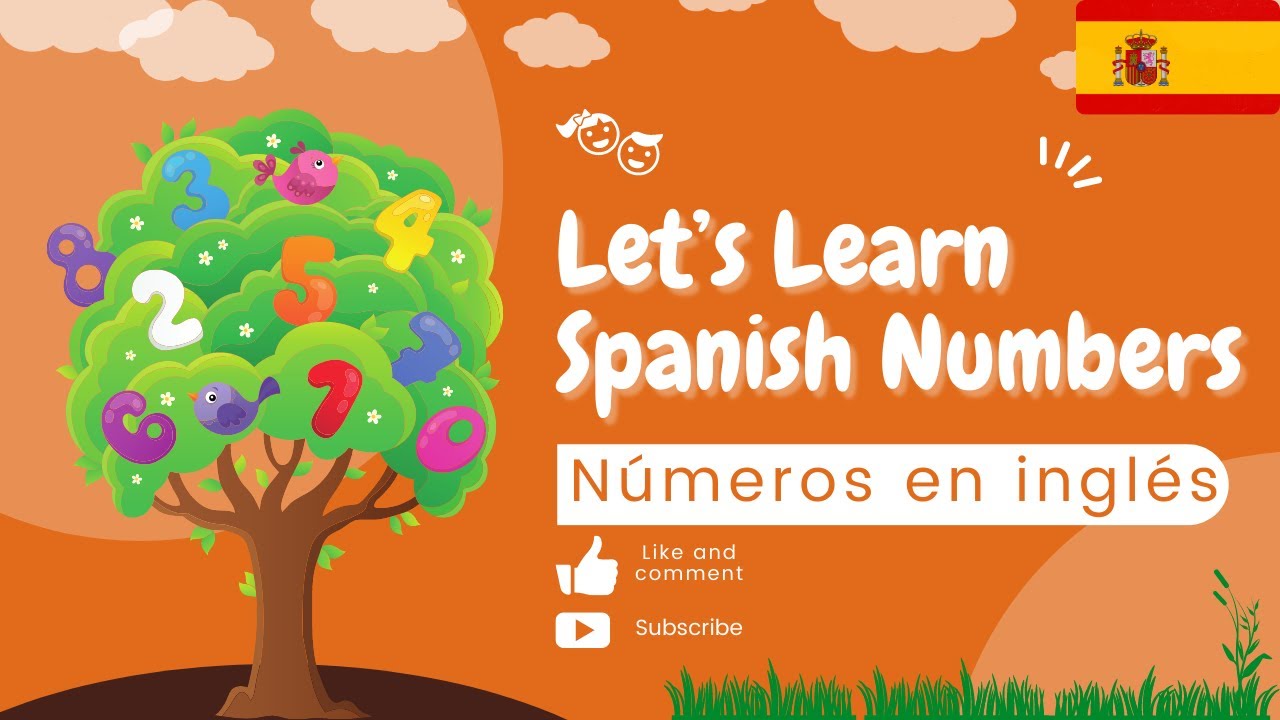 Numeros En Ingles E Espanol Learn Spanish Numbers 1 10 100