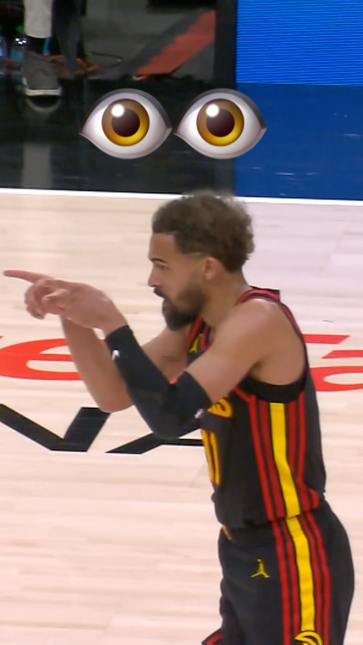 Trae Young with the dime
