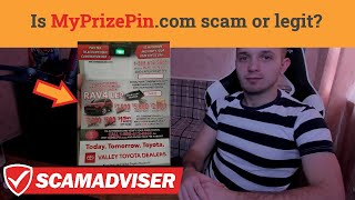 Myprizepin.com - scam or legit website where you can get money prizes from local car dealerships?