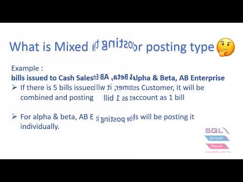 SQL POS   Setting | POS System | SQL Account | SQL Accounting