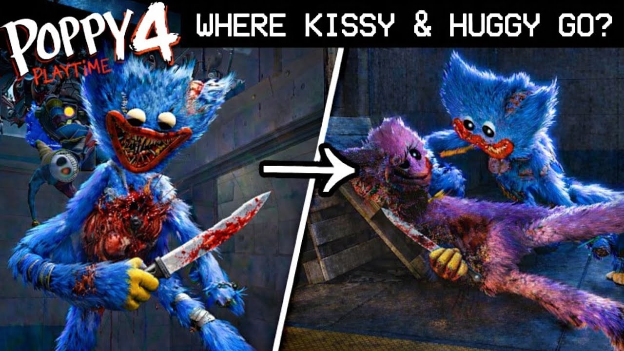 POPPY PLAYTIME 4 – Where Kissy & Huggy Go?? 😱