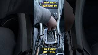 Ford Fusion shift knob replacement Full Video.https://m.youtube.com/watch?v=L72RciE9xgg
