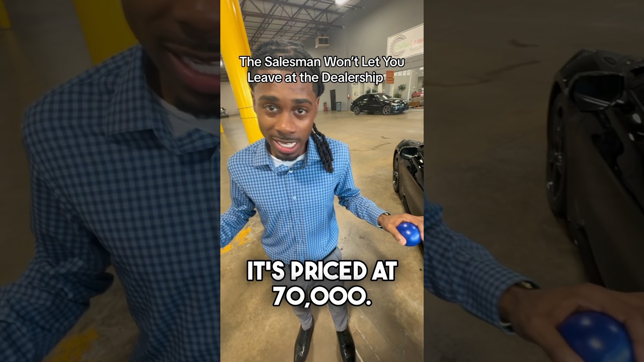 BEST EXCUSE TO LEAVE THE CAR LOT 