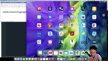 การเขียนโปรแกรมด้วยภาษาไพทอน | การใช้งาน Colab บน iPad โดยใช้ browser