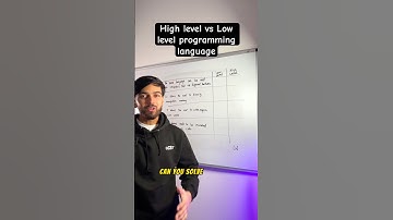 High level vs Low level Programming Language - GCSE Computer Science #gcsecomputerscience #gcse