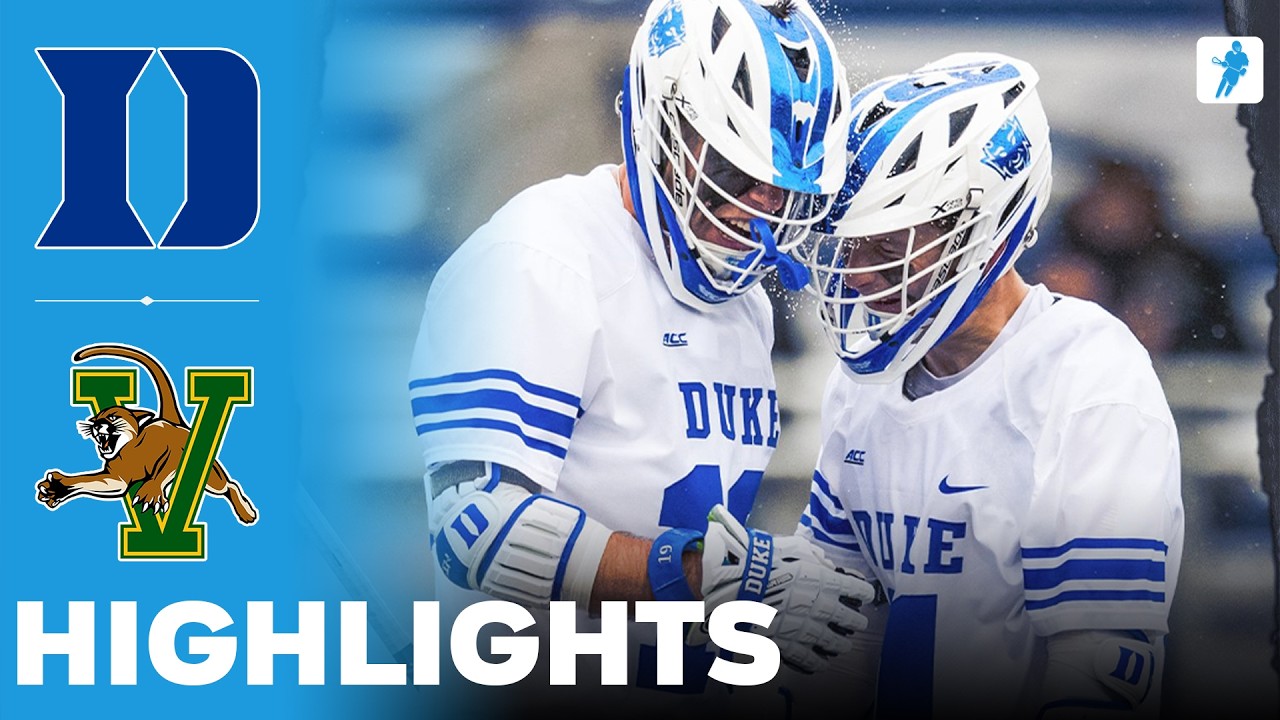 Duke vs Vermont | NCAA College Lacrosse | Highlights - February 15, 2026