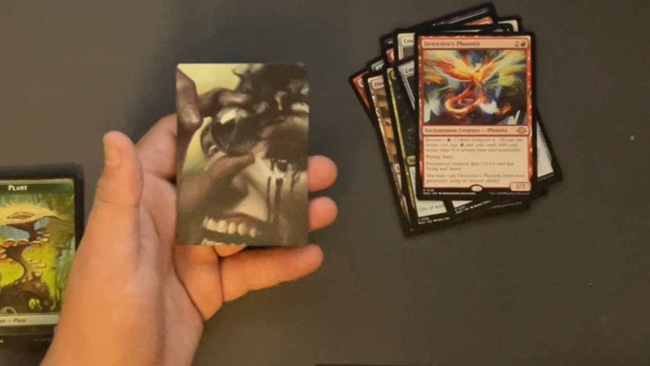 Opening Magic the Gathering booster packs - YouTube