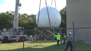 New weather radar installed atop Whitehouse water tower to improve East Texas coverage