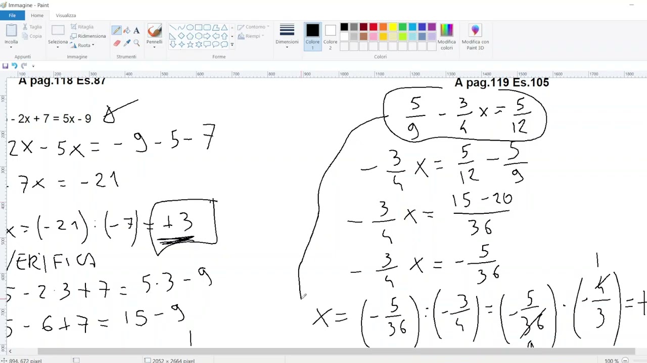 3B Montezemolo 25/26 - Algebra