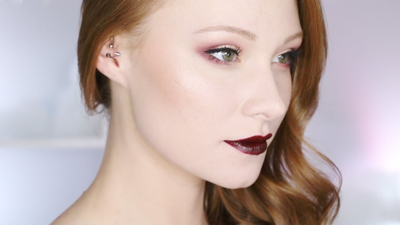 Wearable Red & Gold Holiday Eyes Tutorial