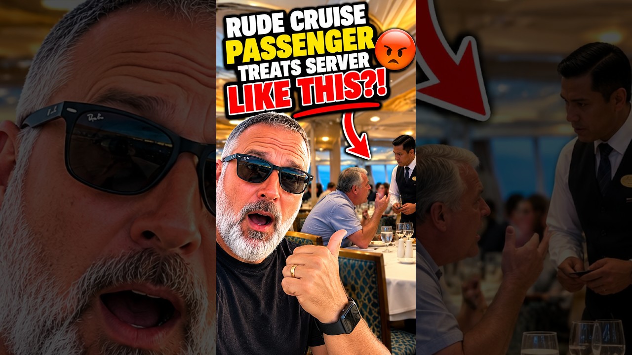 Rude Cruise Passenger Treats Dinner Server Like THIS?! 😳