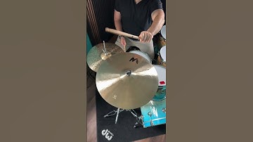 Masterwork 18" Jazz Master Paper Thin Crash #drums #new #smallbusiness #fresh #musician #music