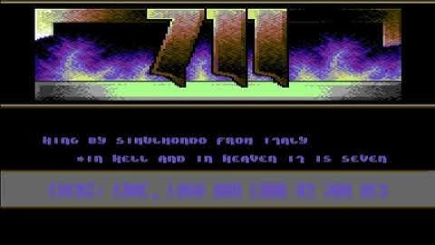 Seven Eleven (711) (Rebuilt) Intro 2 ! Commodore 64 (C64)