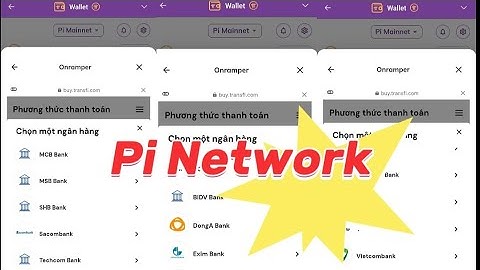 Pi network kết nối với các ngân hàng qua cổng Onramper 😱🎉🌟💥🅿️ℹ️ #investtv #pinetwork #coin #crypto 