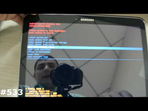 Сброс настроек или Hard Reset Samsung SM-T530, SM-T531, SM-T535 Galaxy Tab 4 10.1
