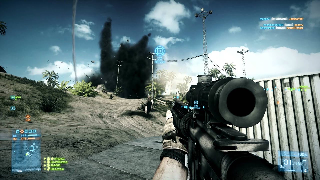 Missile Evasion Fail - Battlefield 3