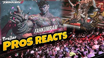 Tekken 8 Pros React To Fahkumram Release Trailer - #tekken8 #fahkumram