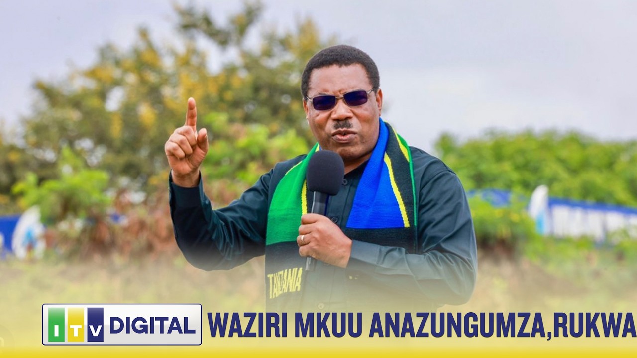 WAZIRI MKUU ANASIKILIZA KREO ZA WANANCHI WA KASANGA MKOANI RUKWA