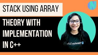 Stack using Array | Implementation in C++