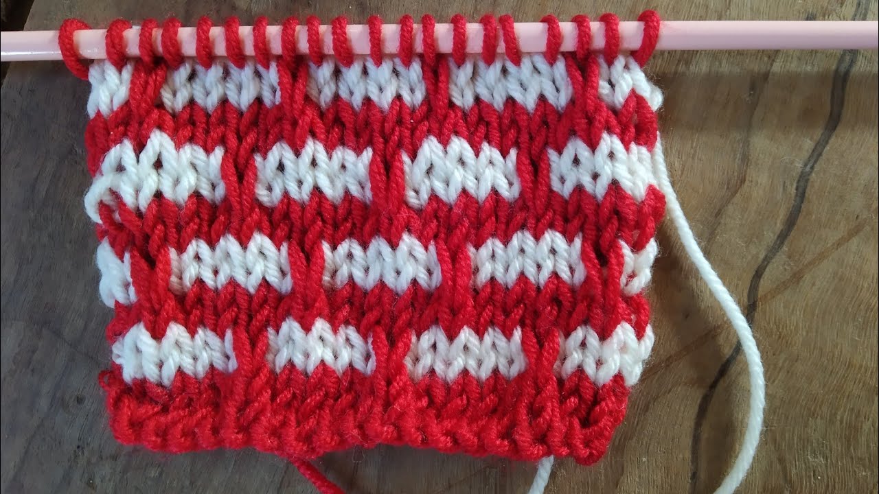 Ponto de Fachada em Tricô/ Parede de Tijolinhos