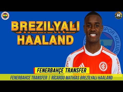 Video Fenerbahçe Transfer ? Ricardo Mathias Fenerbahçe