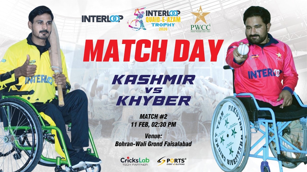 🔴Live: 5th Interloop Quaid E Azam Trophy 2026 | 2nd Match : Pakistan ...
