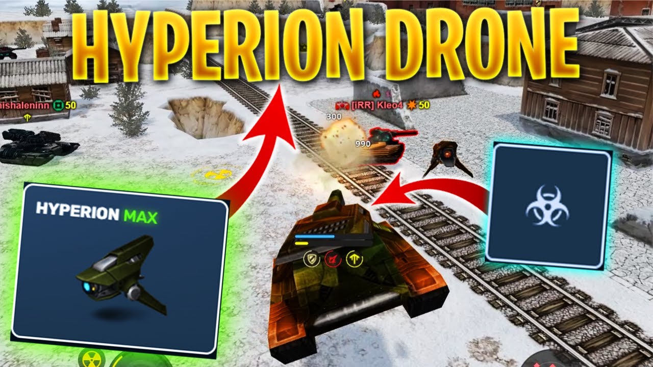 Tanki Online Drone Series 2 Hyperion Explained & Highlights