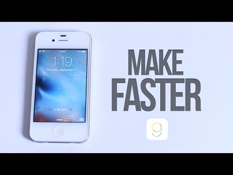 Did iOS 9 Slow Down The iPhone 4s? How To Speed Up iOS 9 and Make it FASTER + MORE BATTERY LIFE