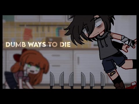 dumb ways to die | Gacha Afton Family | Gacha FNaF | Gacha Club | TW!! | Read Description |