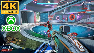 Splitgate Xbox Series X Pre-Beta 4K Gameplay